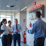 What safety protocols should a tow truck driver follow at night?